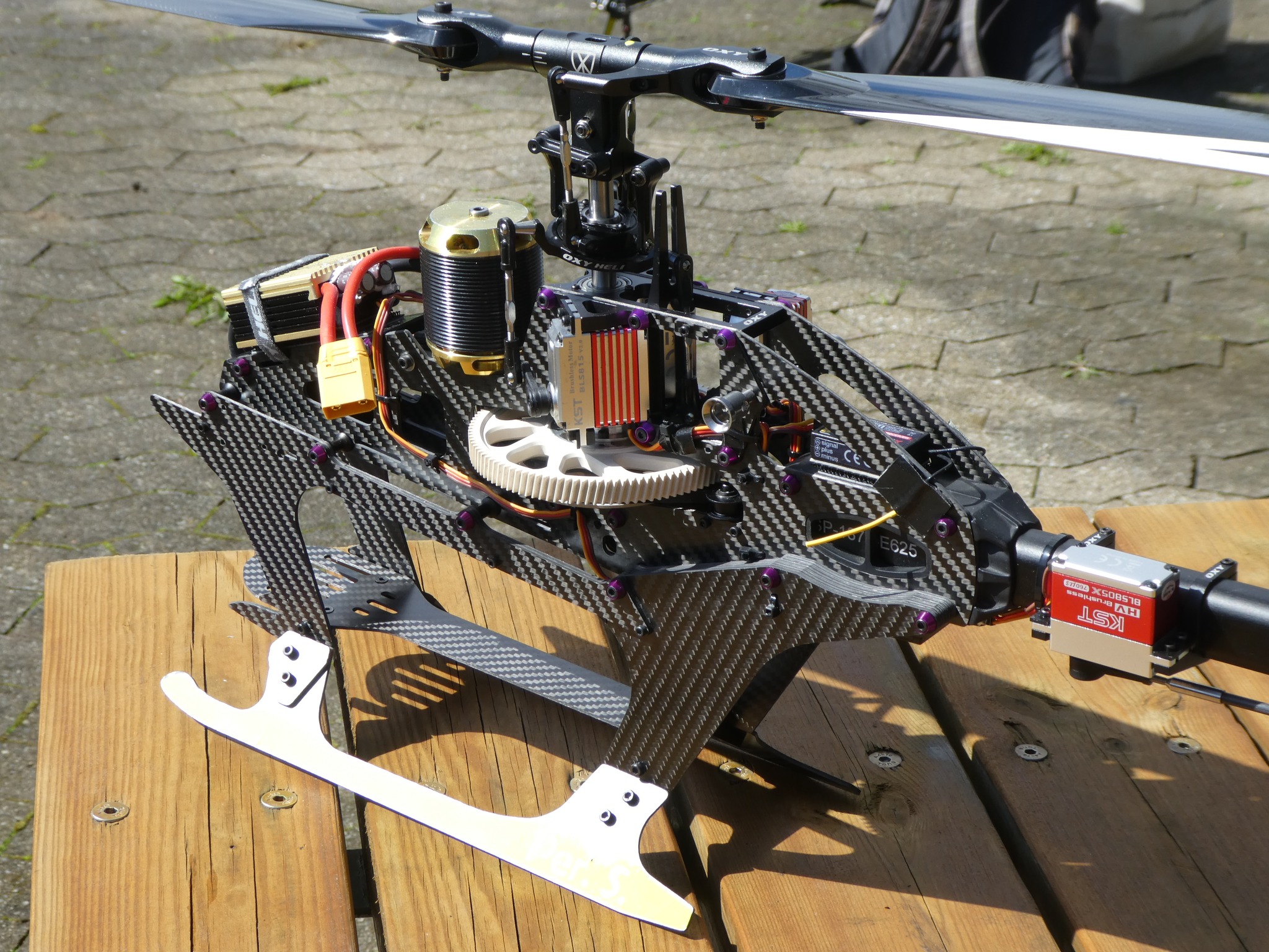 遥控直升机结构